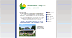 Desktop Screenshot of greenleafsolarenergy.com